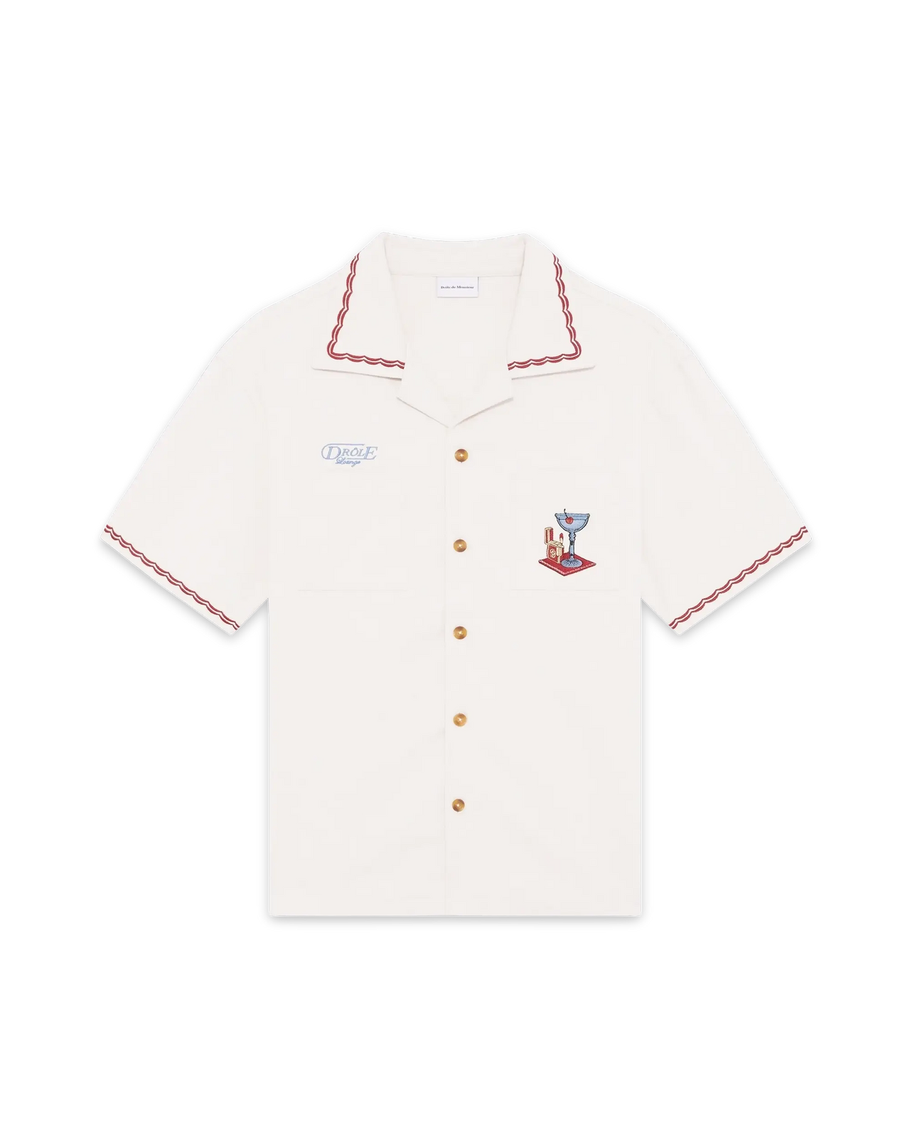 Camicia Drole De Monsieur off White da Uomo sh227 co215 ow