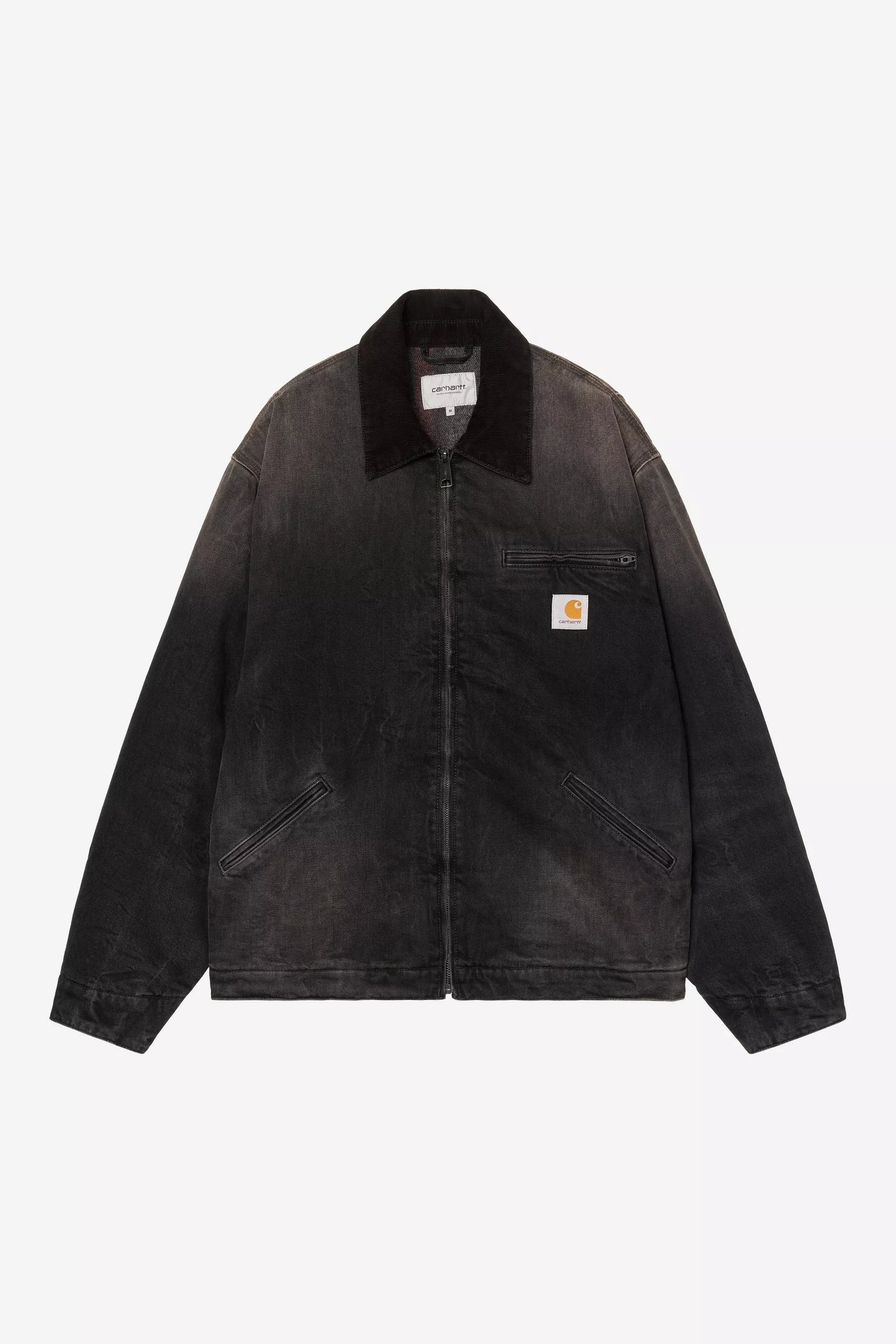 Giubbotto Carhartt Wip black tobacco used da Uomo i037535 og detroit