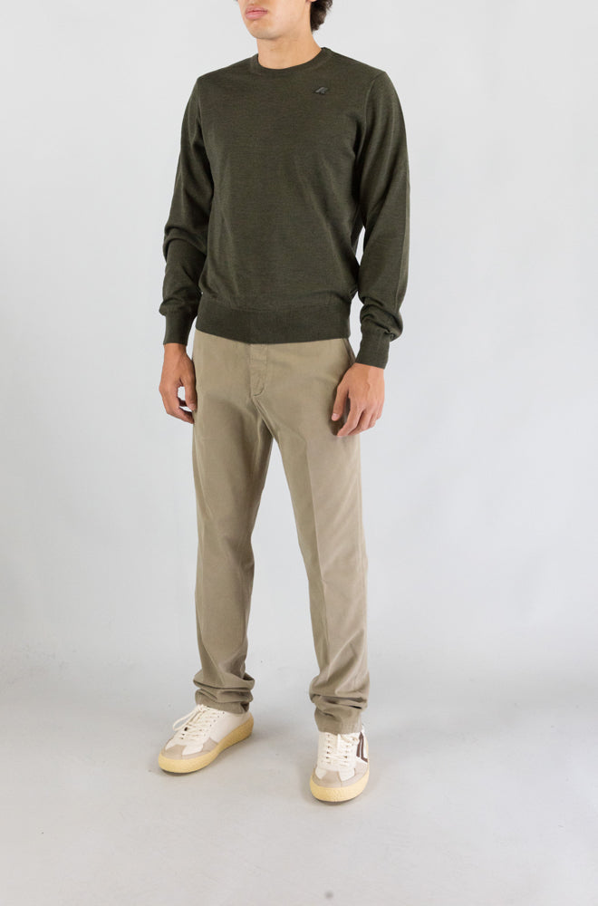 Maglia Kway Wmr Green Blackish da Uomo k2142ew sebastien merino