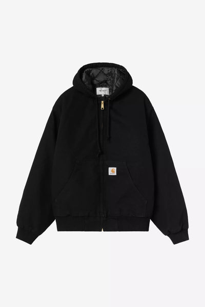 Giubbotto Carhartt Wip Black Rigid da Uomo i037587 og active