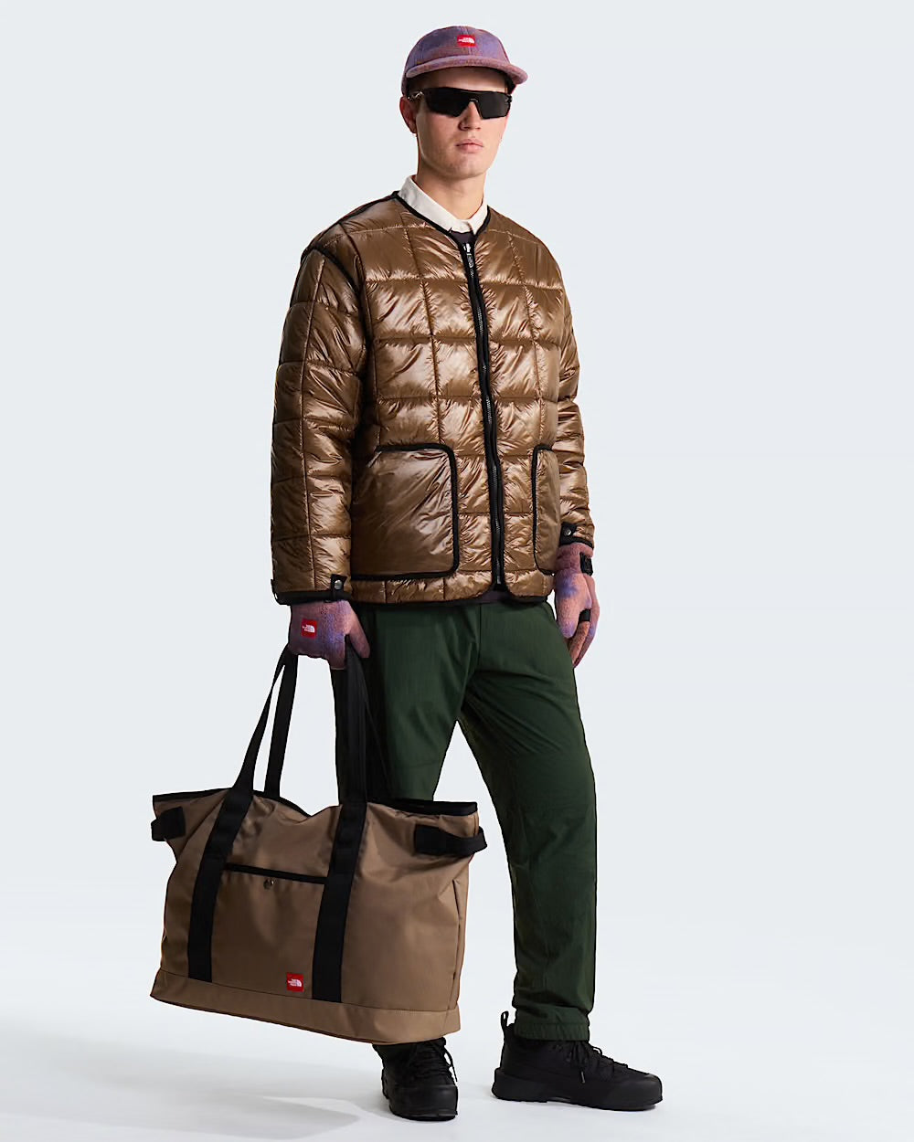 Giubbotto The North Face Smokey Brown da Uomo nf0a8hdhu1a1 tnf redbox