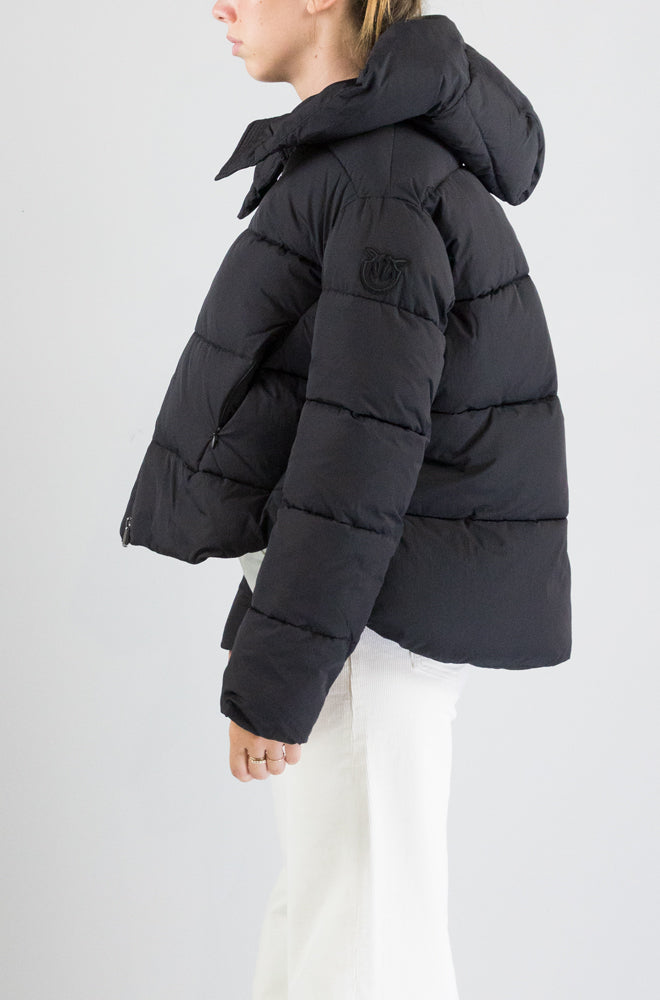 Piumino Pinko Nero da Donna giza