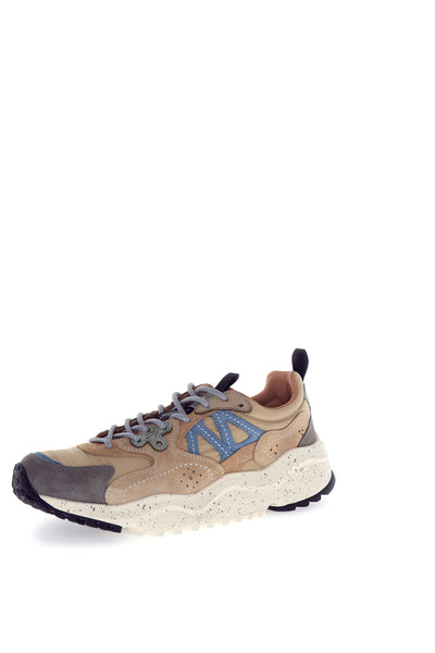 Scarpa Flower Mountain Beige Milk Light Brown da Uomo 2019507 01 solin