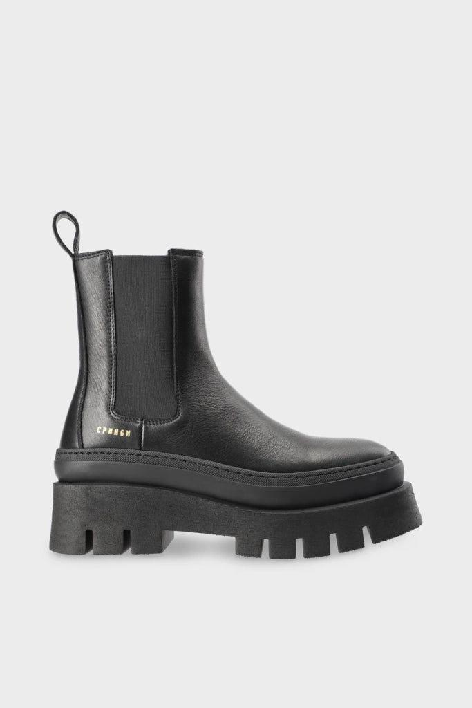 Scarpa Copenhagen Studios Black da Donna chelsea boot CPH686 vitello black/black