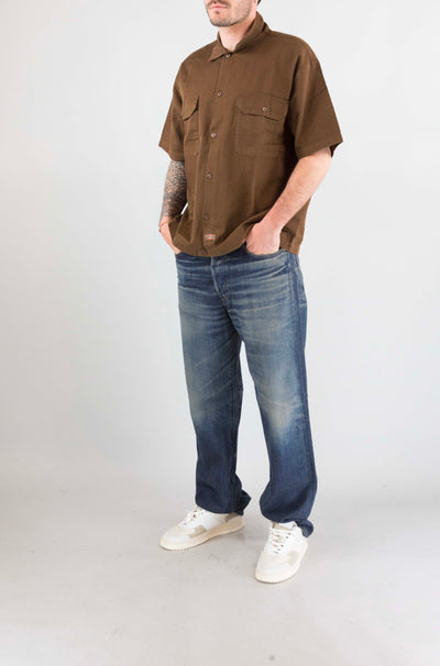 Camicia Dickies Brown da Uomo dk0a88n90tb