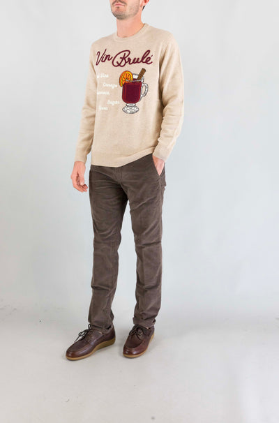 Maglia Mc2 Saint Barth Drink Vin Brule da Uomo heron