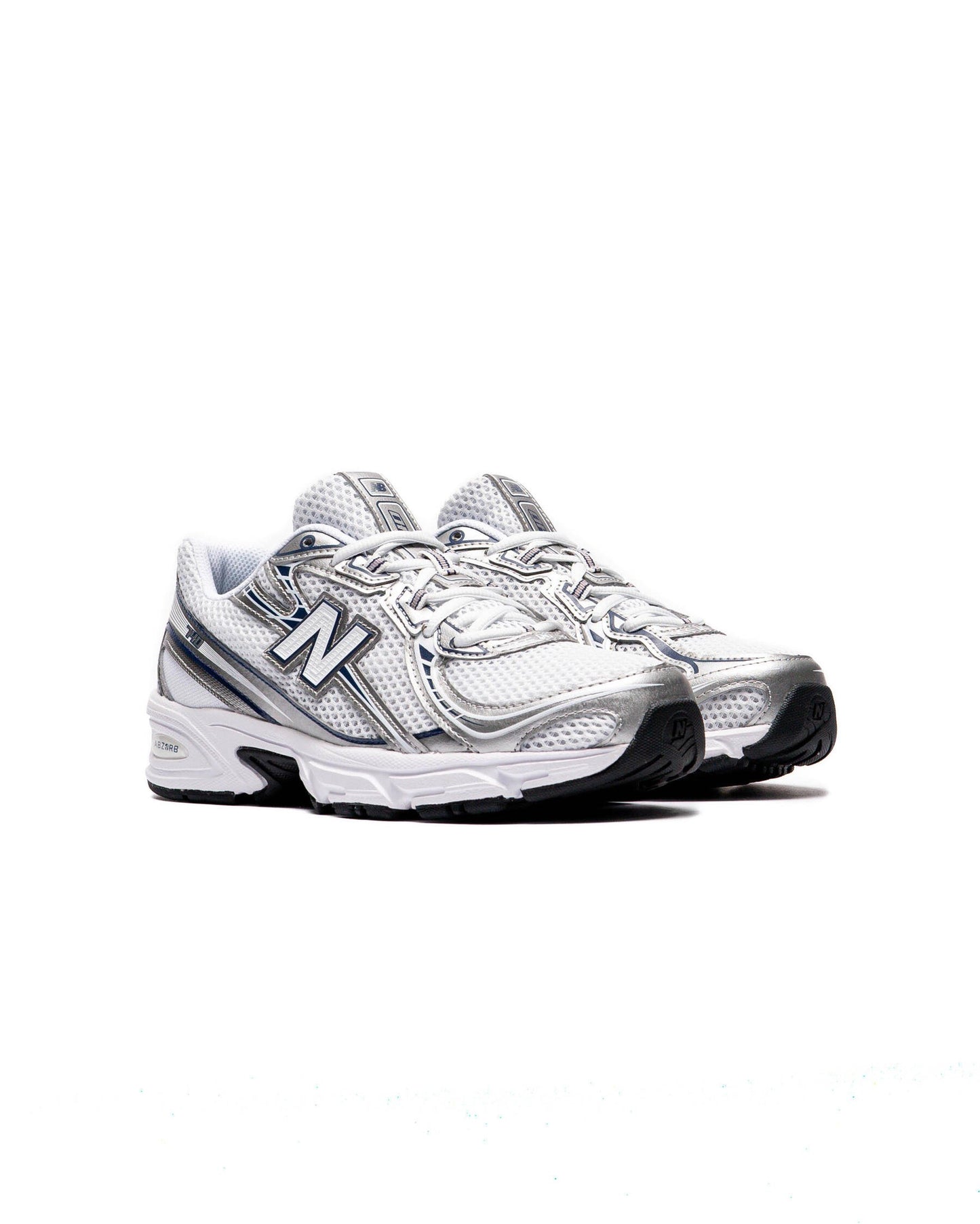 Scarpa New Balance White Silver Navy da Uomo u740wn2