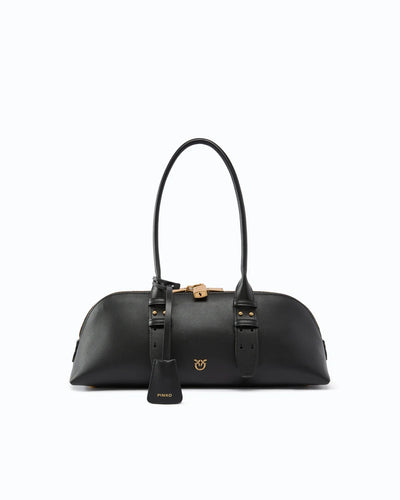Borsa Pinko Z99q Nero da Donna bowling horizontal 105334 a0qo