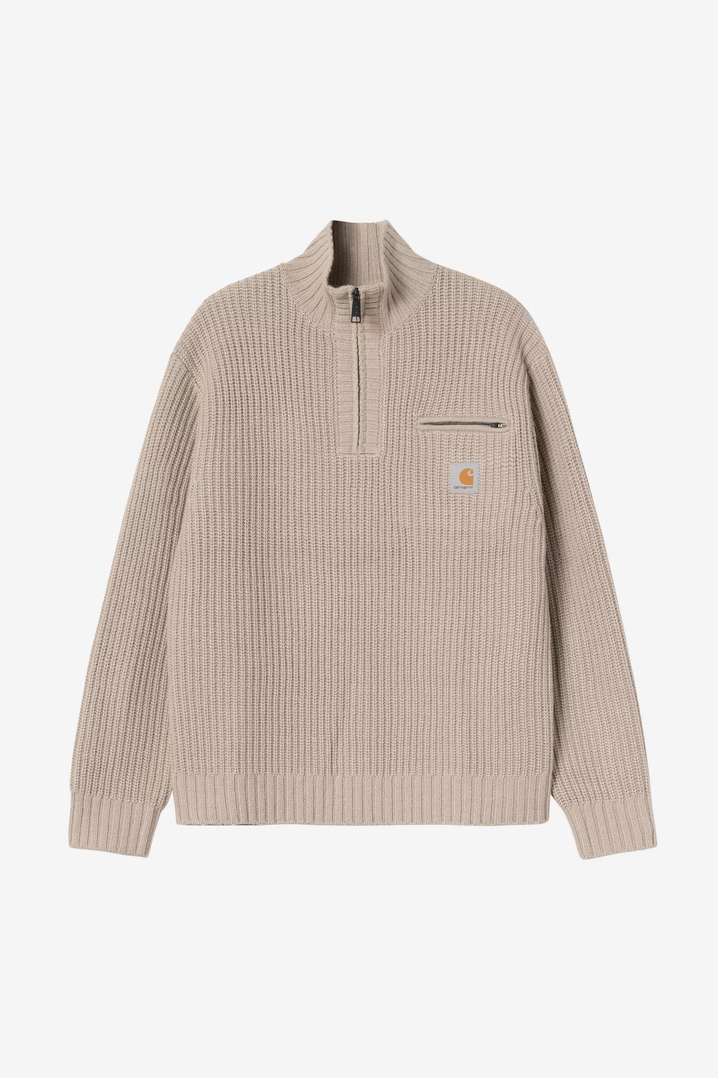 Felpa Carhartt Wip Fleur De Sel  i035398 detroit half zip