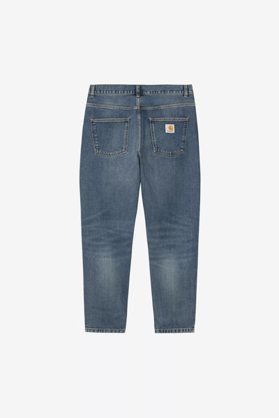 Jeans Carhartt Wip Blue Dark Used Wash da Uomo i029208 newel