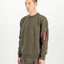 Maglia Alpha Industries Verde da Uomo 268401 utility