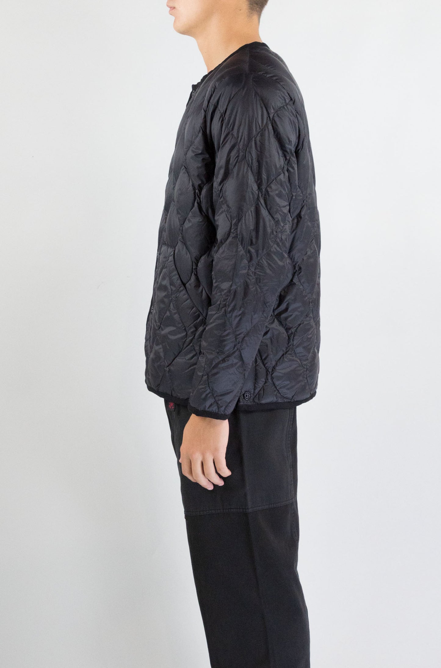 Giubbotto Taion Black da Uomo 104alsbml1 military crew neck