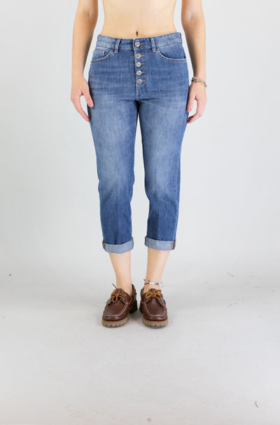 Jeans Dondup Blue da Donna dp268 ds0107d mr9 koons