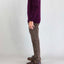 Maglia Mc2 Saint Barth Aubergine da Uomo regent lambswool