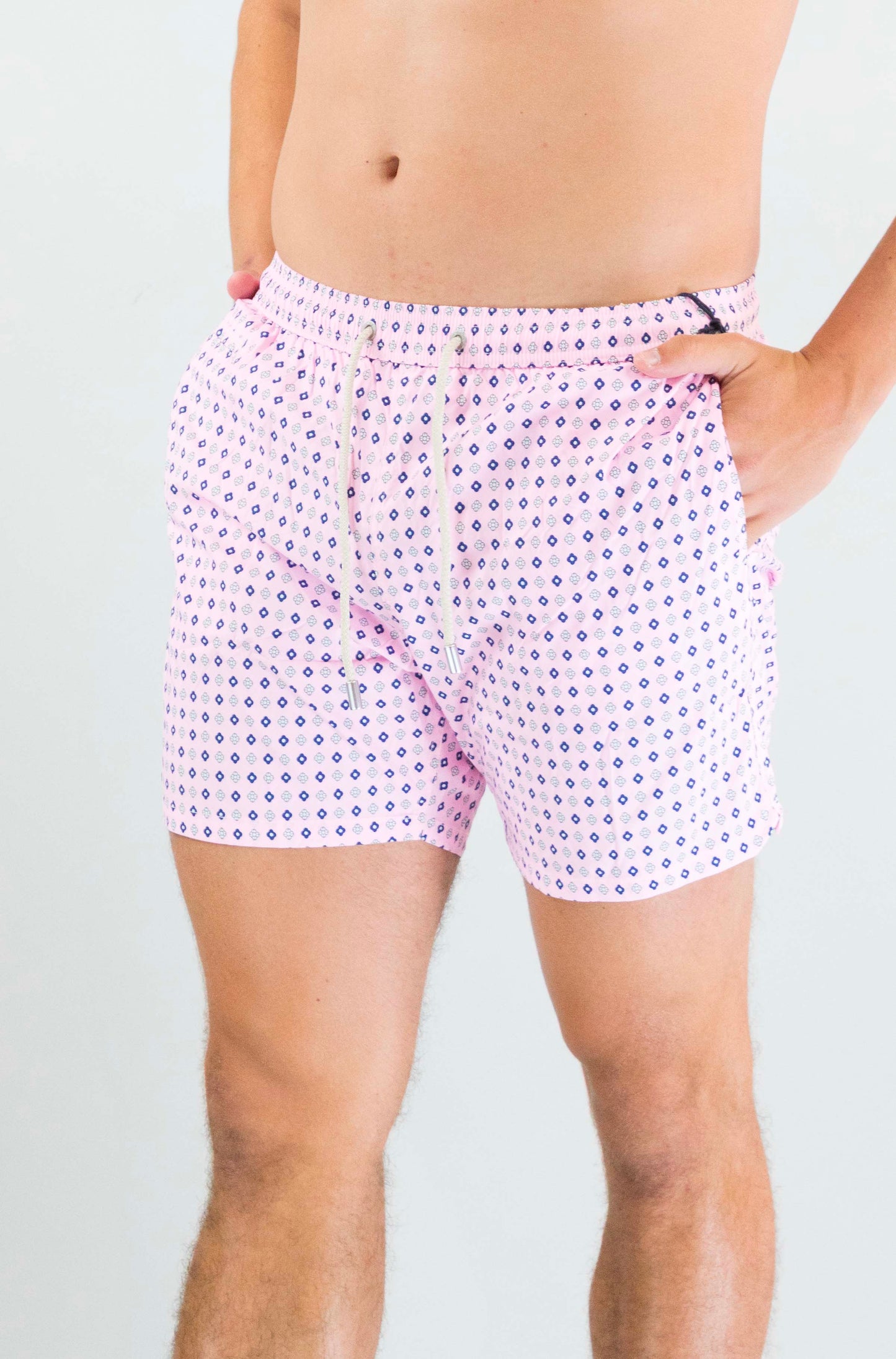 Costume Mc2 Saint Barth Spring Geo da Uomo lighting micro stretch