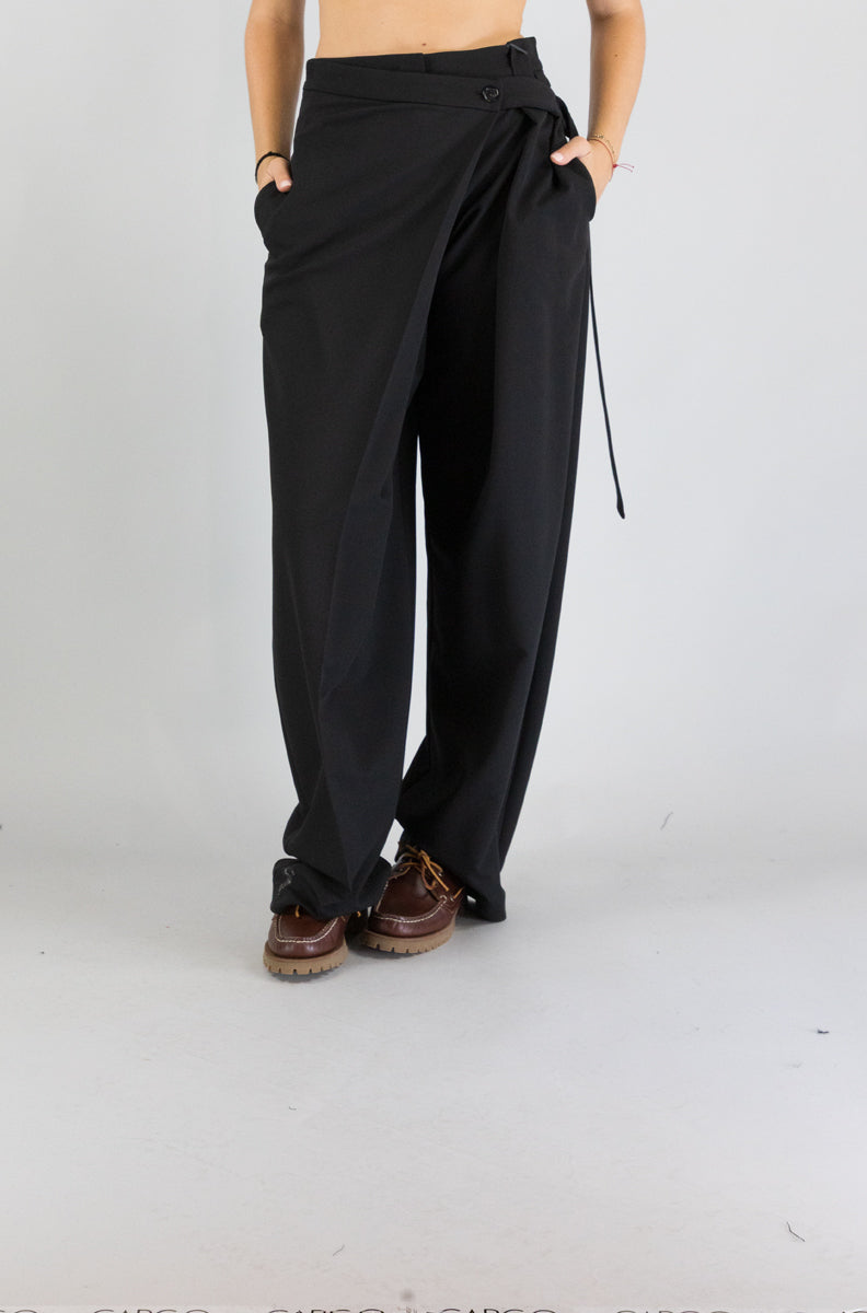 Pantalone Pinko Nero da Donna pesce