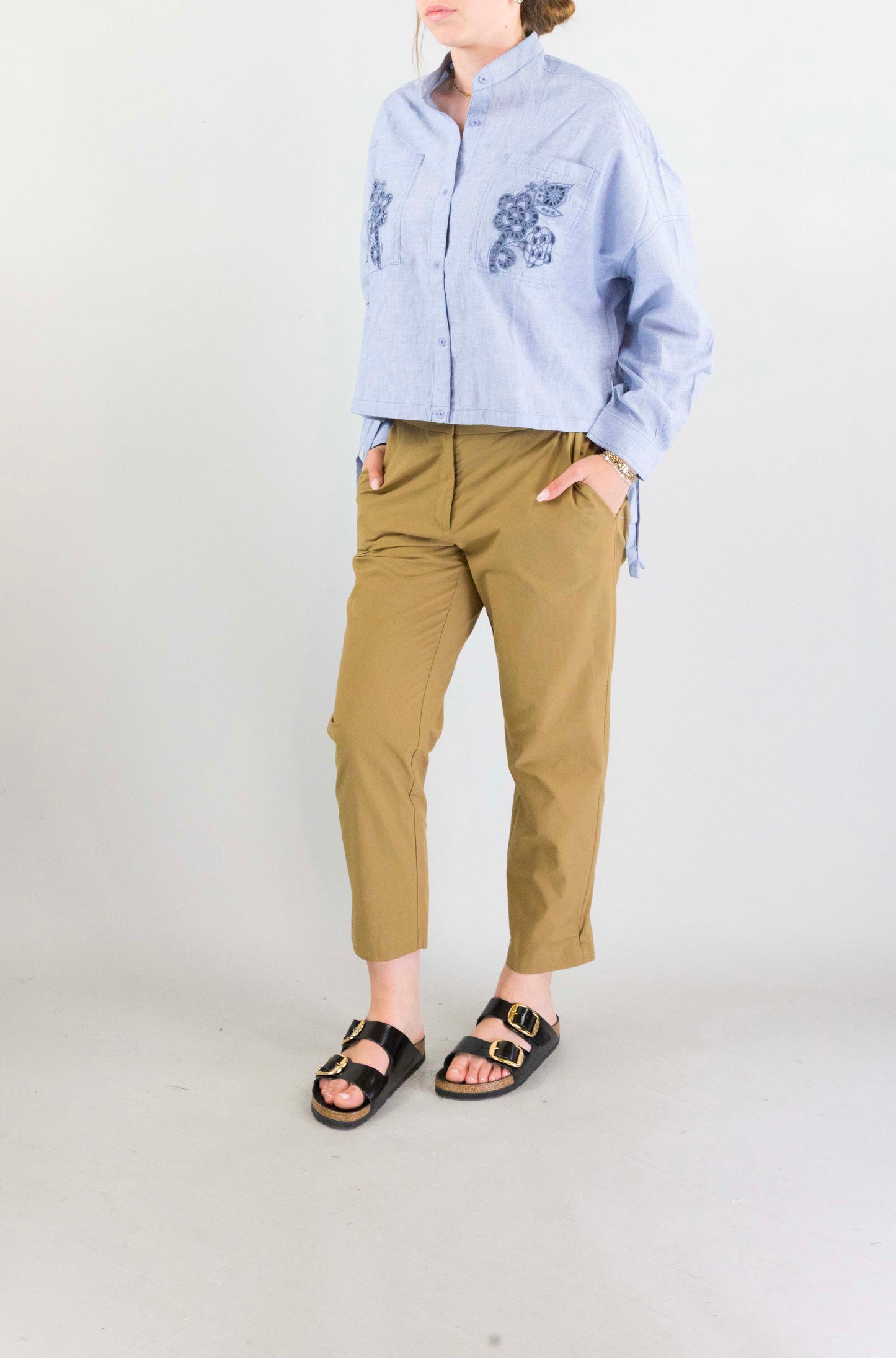 Camicia Louizon Bleu da Donna joudor