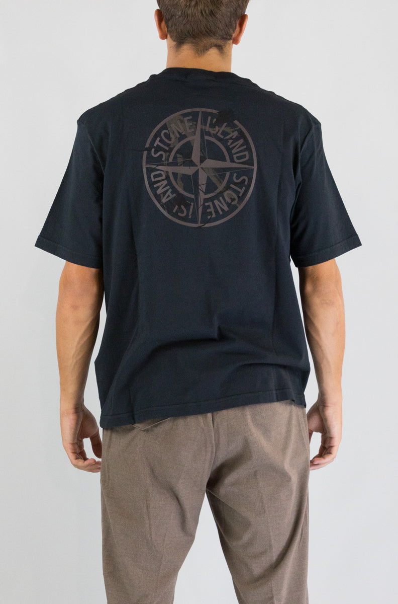 T-Shirt Stone Island V0020 da Uomo l2s152100001s0e19