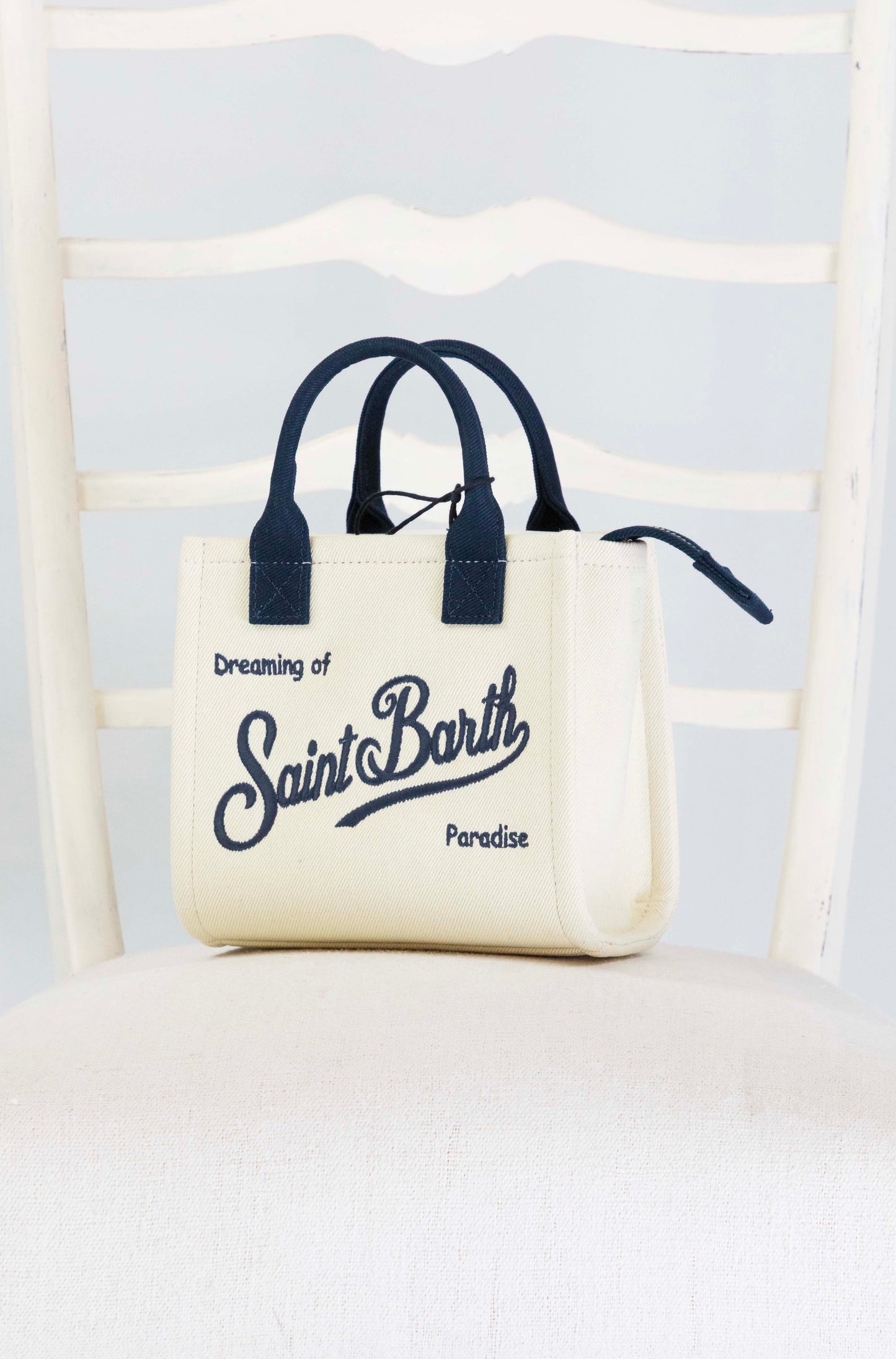 Borsa Mc2 Saint Barth 1061 Canvas da Donna vanity bag mini