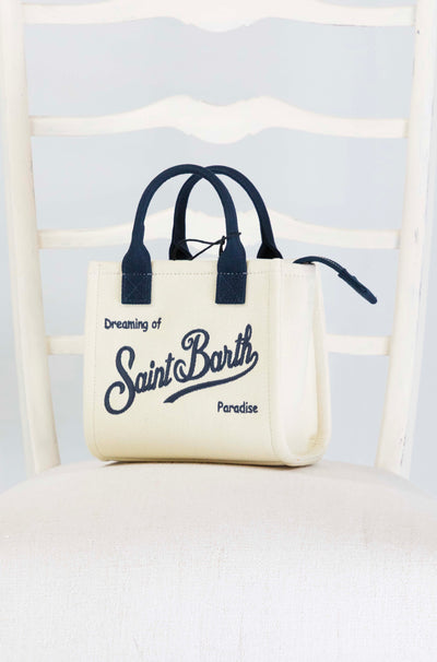Borsa Mc2 Saint Barth 1061 Canvas da Donna vanity bag mini