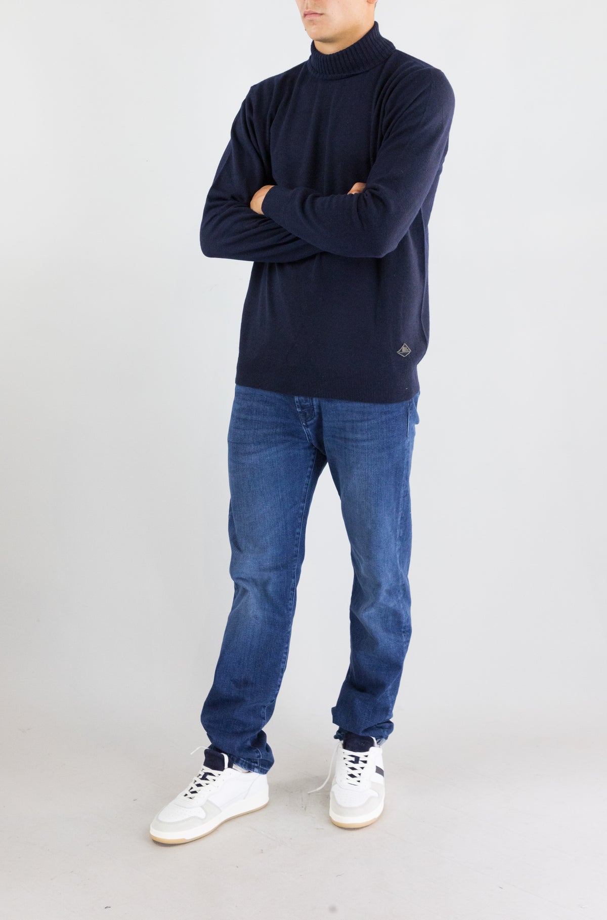 Maglia Roy Roger’S Blue Navy da Uomo rru775ct48xxxx c0048