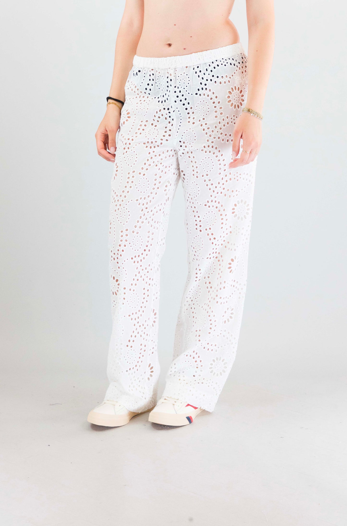 Pantalone Mc2 Saint Barth 01444l Sangallo Sunflower da Donna inez