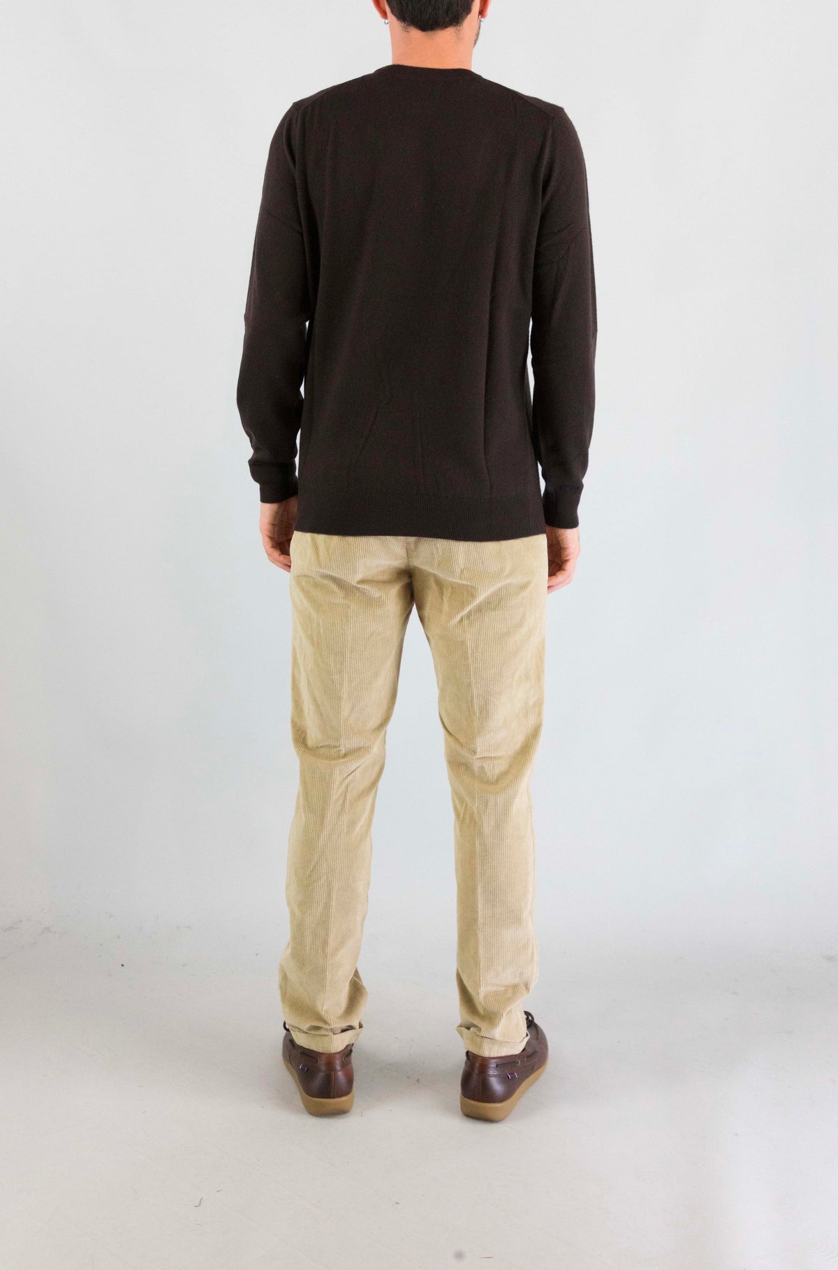 Maglia Mc2 Saint Barth Dark Brown da Uomo regent merinocash