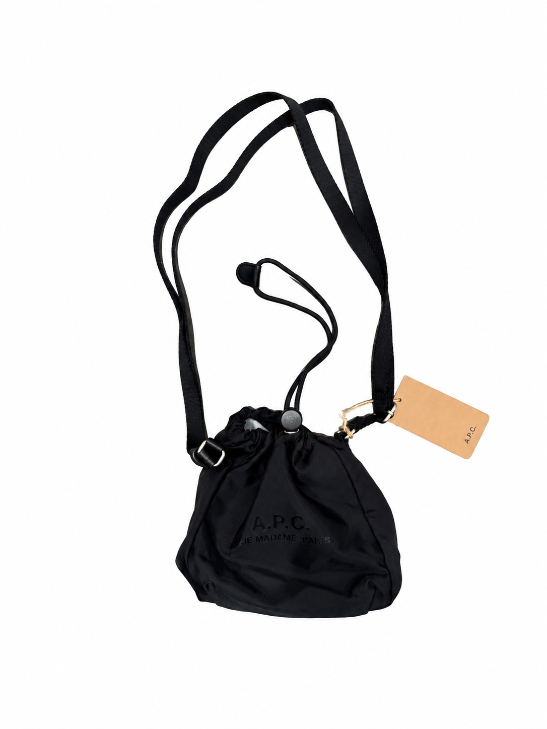 Borsa Apc Noir da Uomo paagx h67047 crossbody pouch backstage