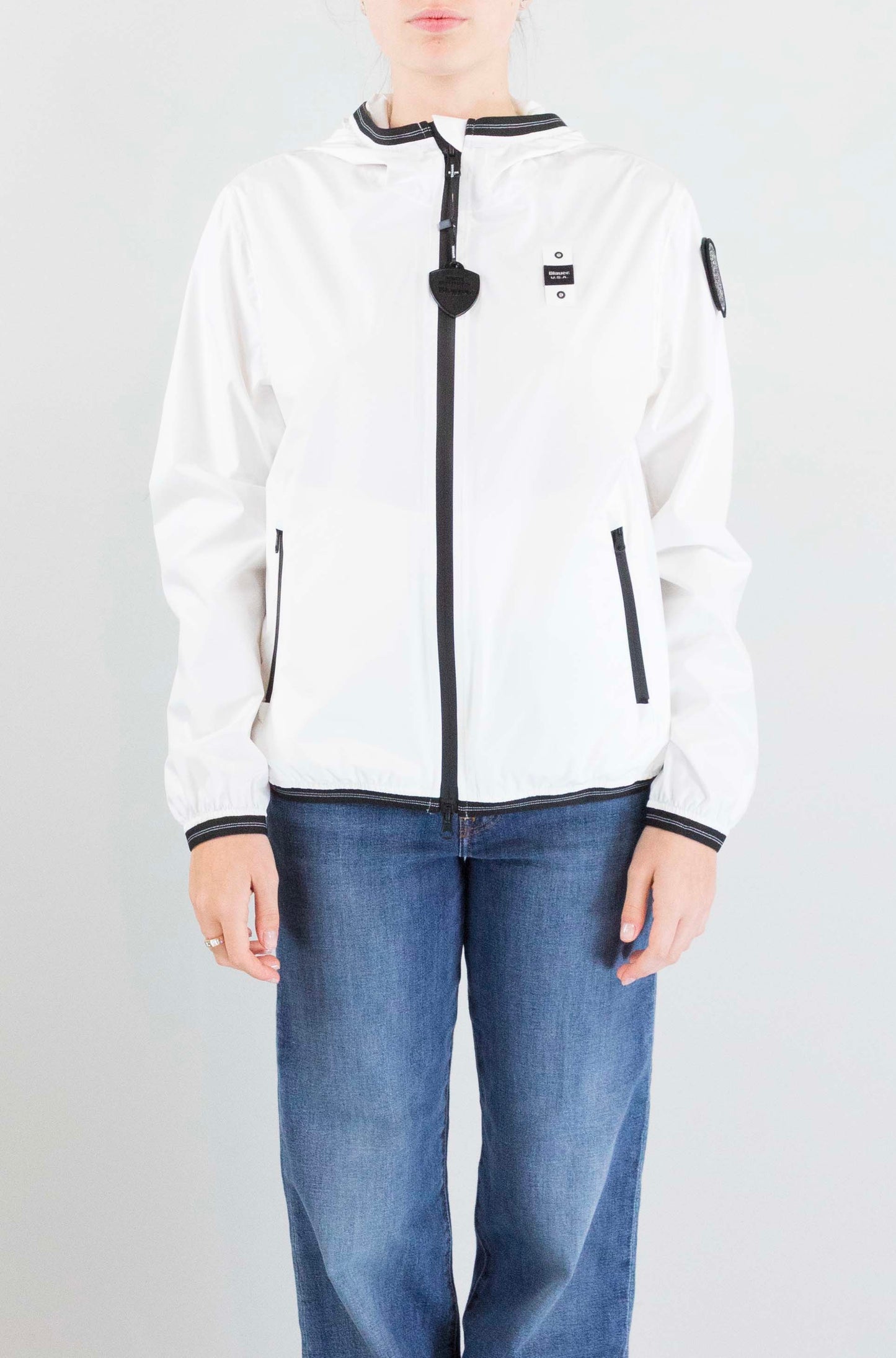 Giubbotto Blauer Bianco da Donna 26sbldc11095 007110