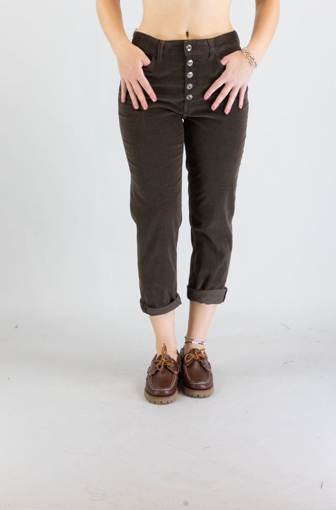 Pantalone Dondup Chocolate da Donna dp268b vs0030d bm5 koons
