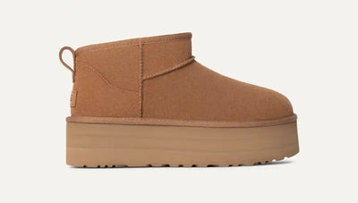 Scarpa Ugg Chestnut da Donna 1135092 classic ultra mini platform