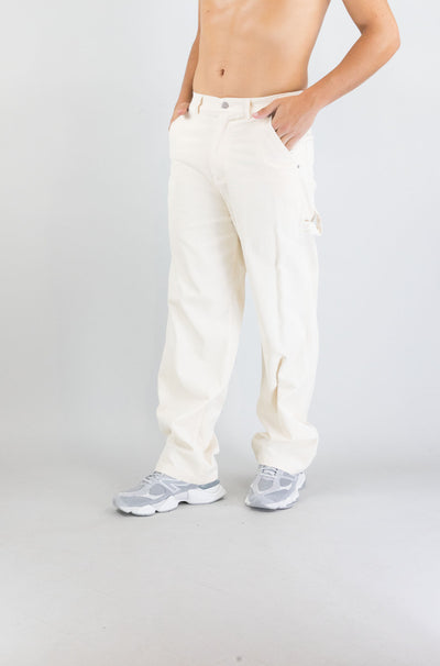 Pantalone Drole De Monsieur Ecru da Uomo pantalon baggy velours bp198 co224