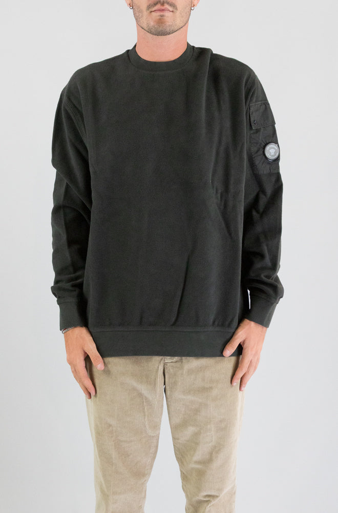 Felpa Cp Company Raven da Uomo 21cmss192a 006614g