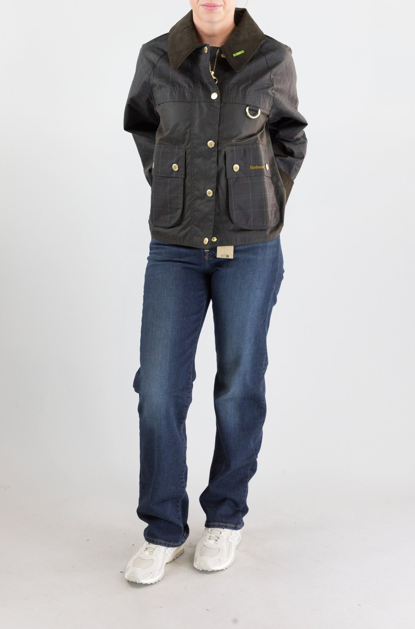 Giubbotto Barbour Ol71 da Donna lwx1584 tartan spey wax