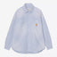 Camicia Carhartt Wip Blue Worn Used Splatter da Uomo i036919 l/s painter shirt