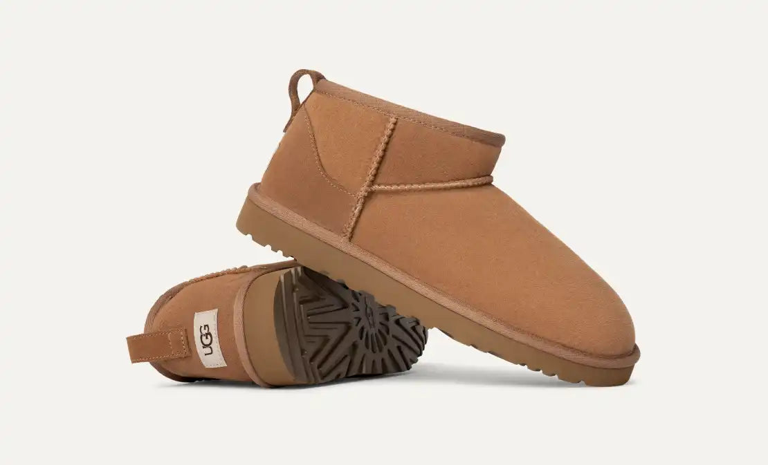 Scarpa Ugg Chestnut da Uomo 1137391 classic ultra mini
