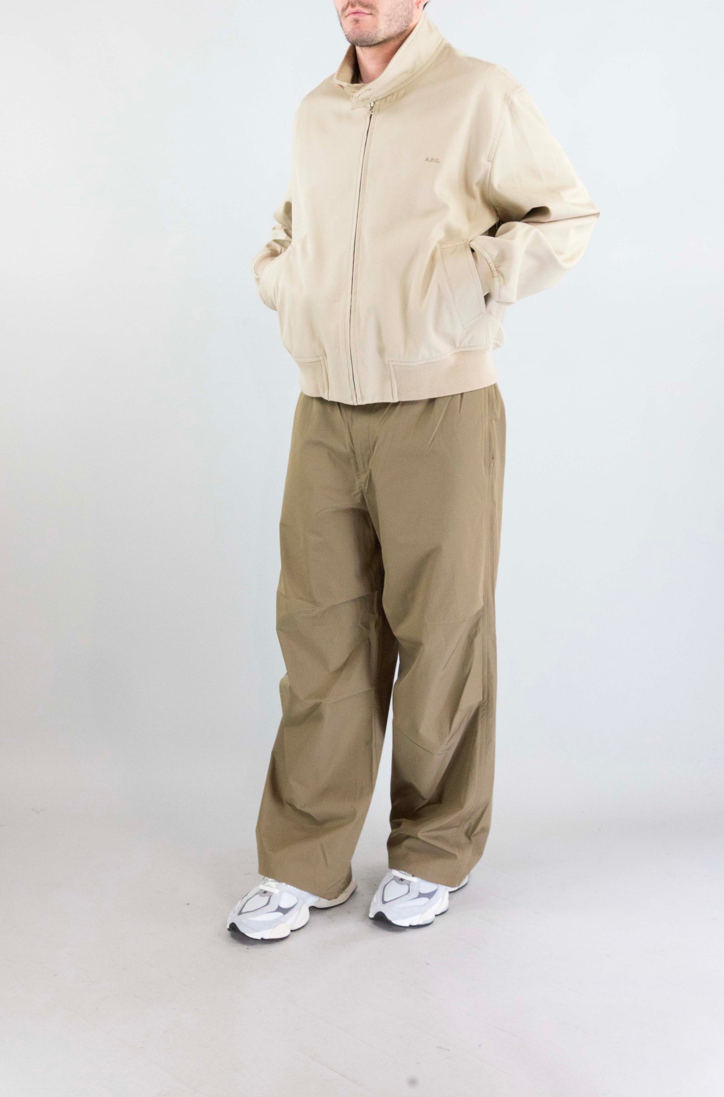 Giubbotto Apc Beige da Uomo cohlc h32047 dave