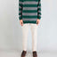 Polo Mc2 Saint Barth Legacy Stripes da Uomo belmont buttons