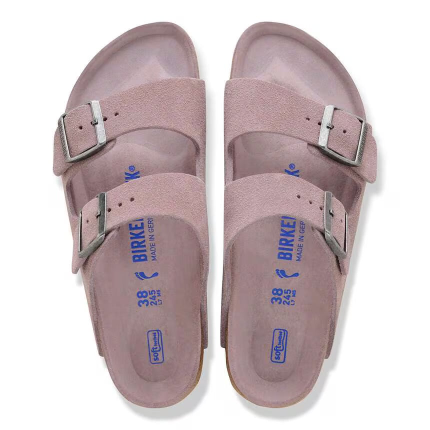 Scarpa Birkenstock Faded Purple da Donna 1031596 arizona sfb suede calz s