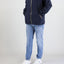 Giubbotto Drole De Monsieur Navy da Uomo veste capuche slogan jt250 pl168