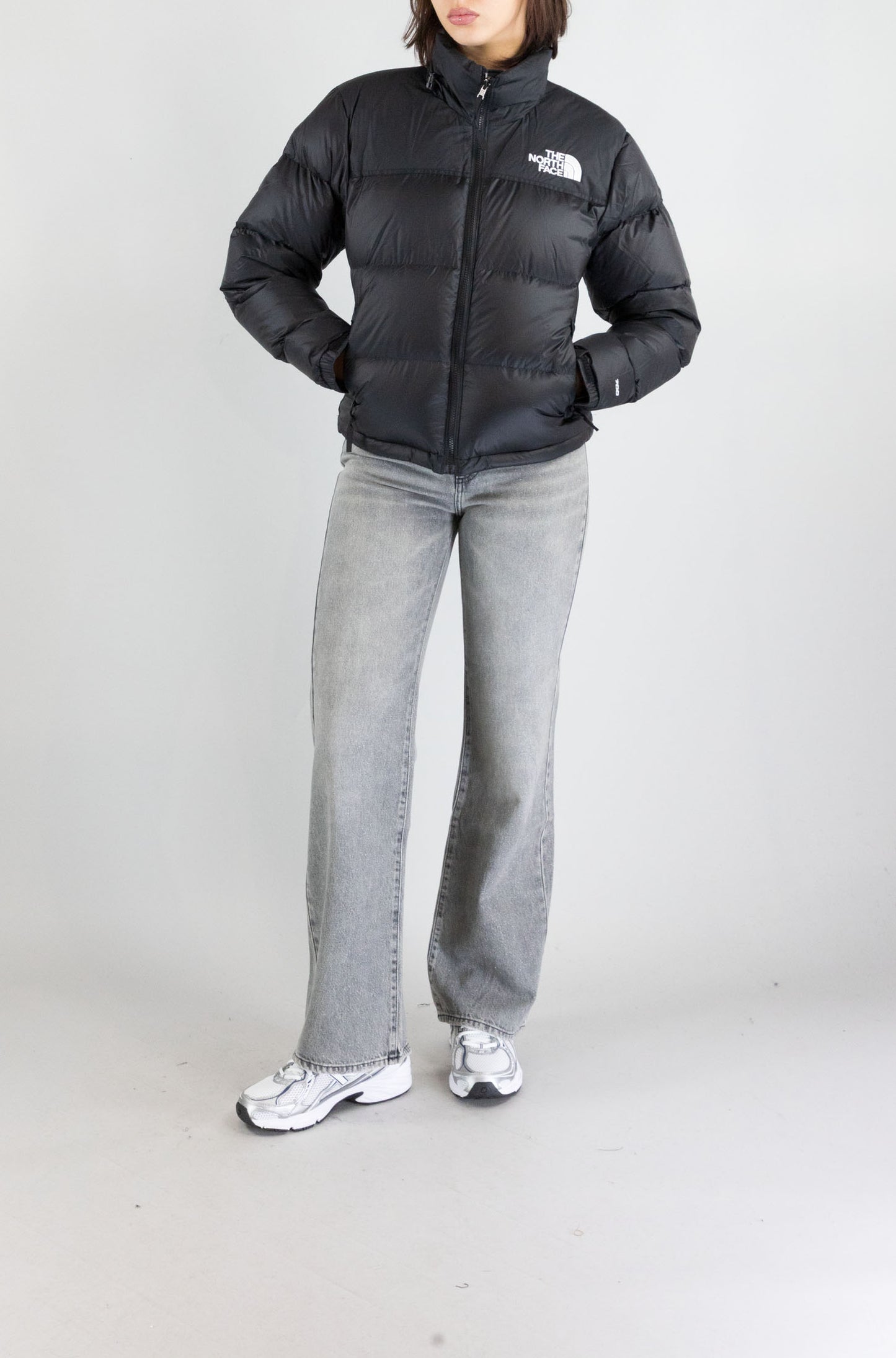 Giubbotto The North Face Black da Donna nf0a3xeogof1 w96 retro nuptse