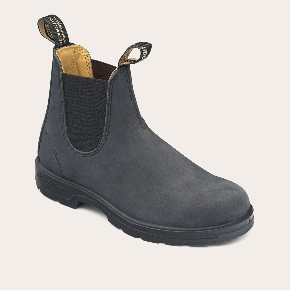 Scarpa Blundstone Rustic Black da Uomo 587