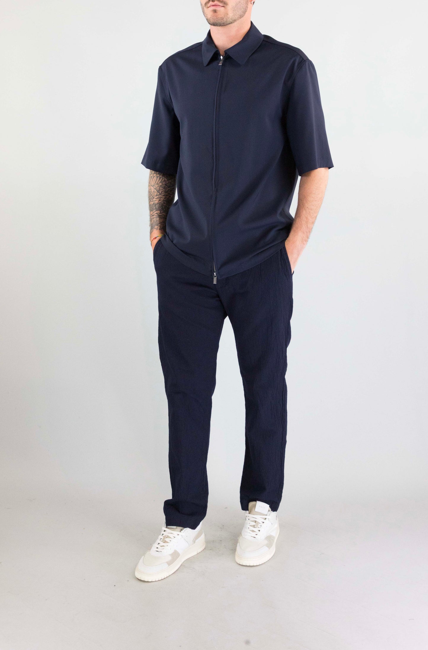 Giubbotto Barena Navy da Uomo osu5430 0478 parma tropical