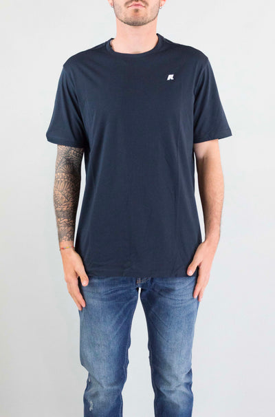 T-Shirt Kway K89 Blue Depth da Uomo k7125uw odom