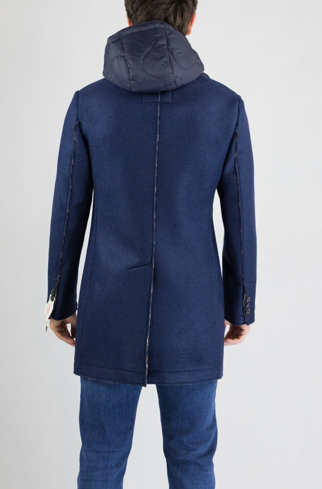 Cappotto Bob Navy da Uomo andy bt484