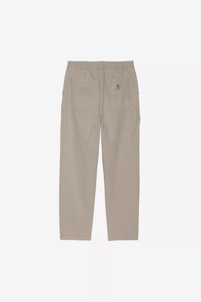 Pantalone Carhartt Wip Wall Garment Dyed da Uomo i029919 flint