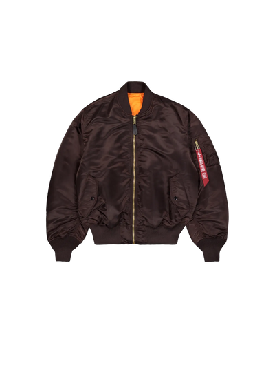 Giubbotto Alpha Industries Hunter Brown da Uomo 100101 ma1 heritage