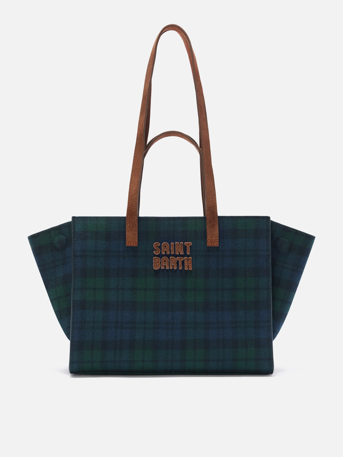 Borsa Mc2 Saint Barth media 659 Tartan da Donna jour midi