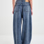 Jeans Vicolo Lalia Grigio Blu da Donna df5015