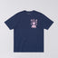 T-Shirt Edwin Maritime Blue da Uomo i037351 soba yasube